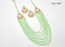 Load image into Gallery viewer, Kundan Necklace Set (38)