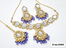 Load image into Gallery viewer, Kundan Necklace Set (33)