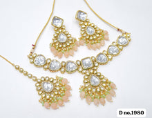 Load image into Gallery viewer, Kundan Necklace Set (33)