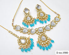 Load image into Gallery viewer, Kundan Necklace Set (33)