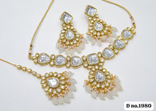 Load image into Gallery viewer, Kundan Necklace Set (33)