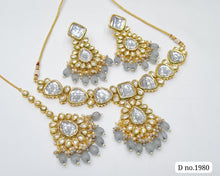 Load image into Gallery viewer, Kundan Necklace Set (33)