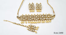 Load image into Gallery viewer, Kundan Choker Set (9)