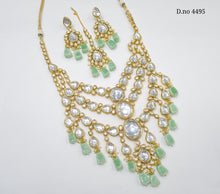 Load image into Gallery viewer, Kundan Necklace Set (30)