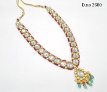 Load image into Gallery viewer, Kundan Necklace Set (29)