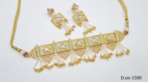 Kundan choker Set (7)