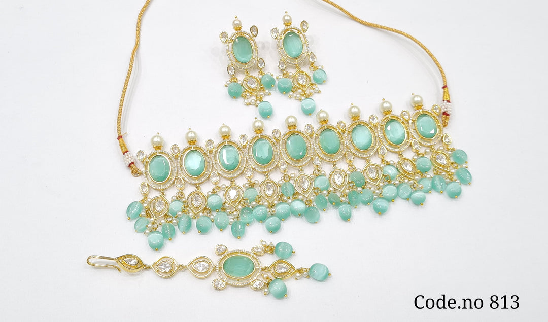 Kundan choker Set (6)