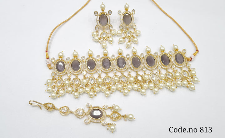 Kundan choker Set (6)