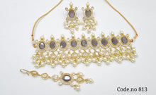 Load image into Gallery viewer, Kundan choker Set (6)