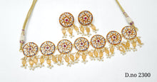 Load image into Gallery viewer, Kundan Choker Set (5)