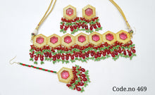 Load image into Gallery viewer, Kundan Choker Set (4)