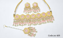 Load image into Gallery viewer, Kundan Choker Set (4)