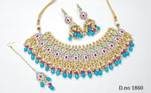 Load image into Gallery viewer, Kundan Necklace Set (2)