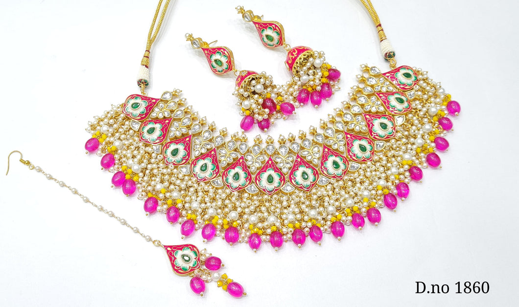 Kundan Necklace Set (2)