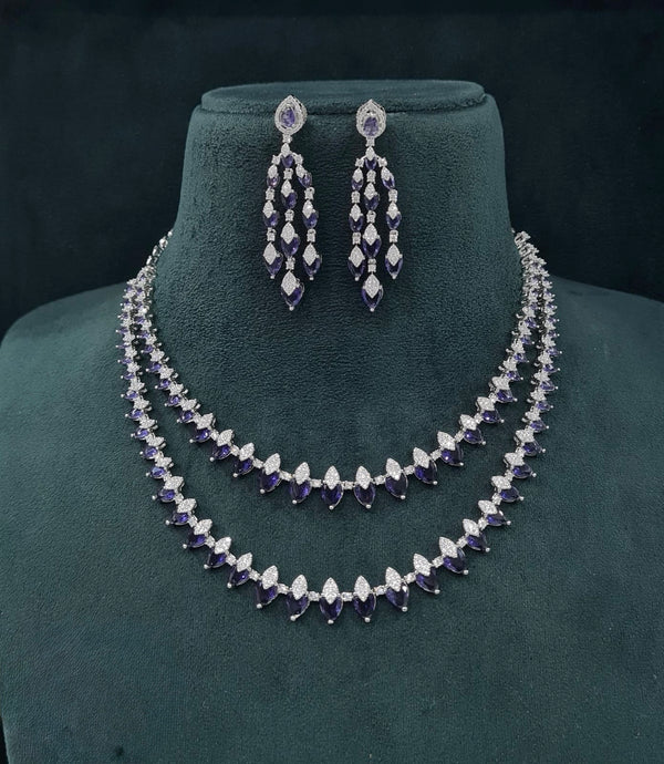 Cz Necklace 06303