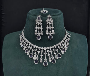 Cz Necklace 10259