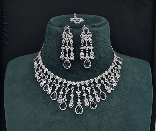 Cz Necklace 10259