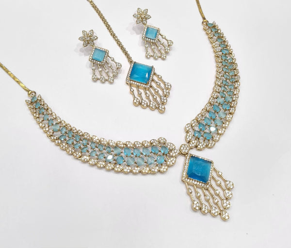 Cz Necklace 09425