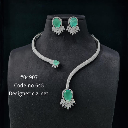 Cz Necklace 04907