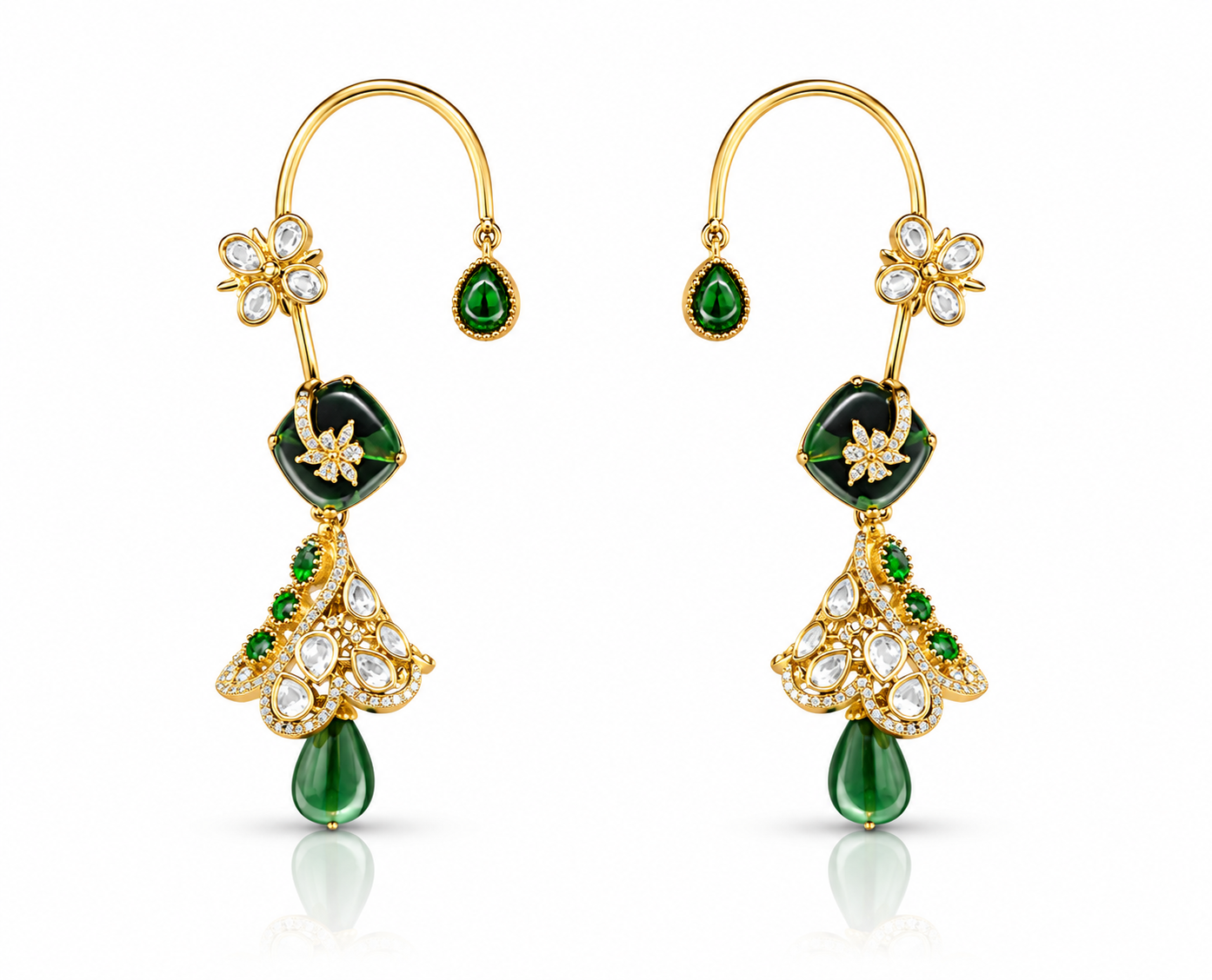Kundan Earcuff 08208