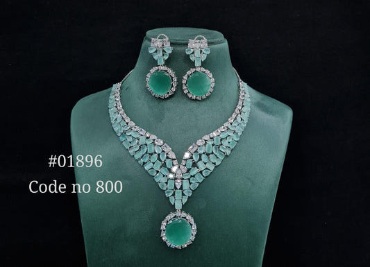 Cz necklace 01896