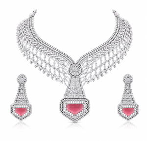 Cz Necklace 10627