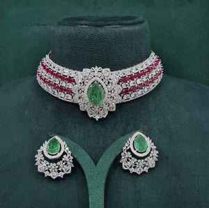 Cz Necklace 10358