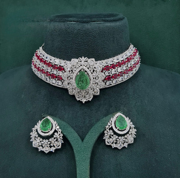 Cz Necklace 10358