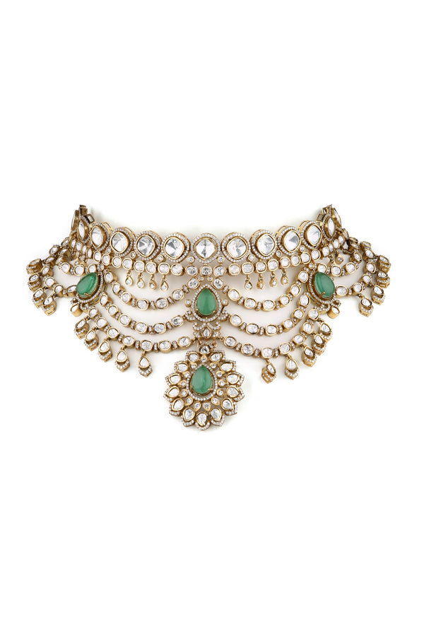 Kundan Bride Set 08105