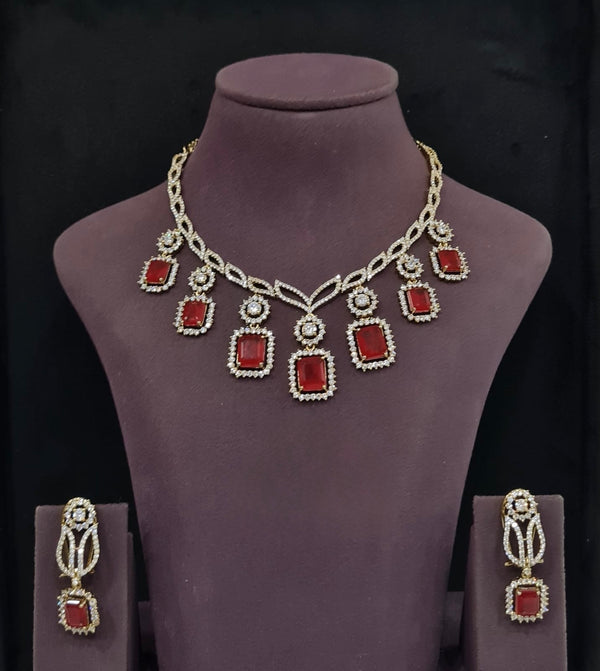 Cz Necklace 11228