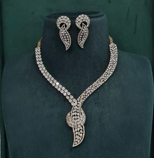 Cz Necklace 10338