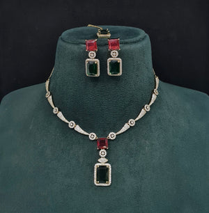 Cz Necklace 10260