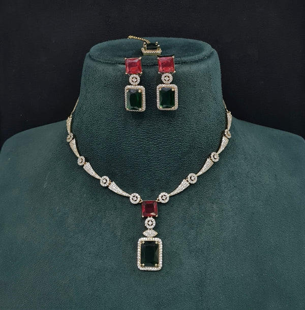 Cz Necklace 10260