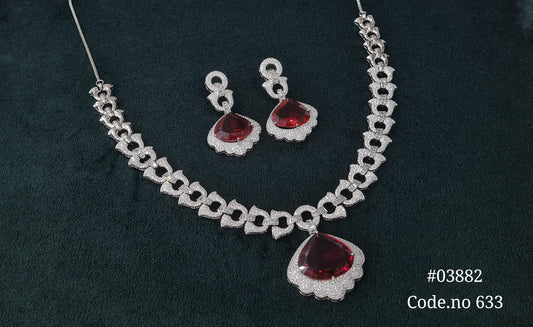 Cz Necklace 03882