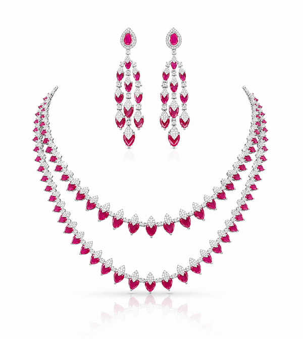 Cz Necklace 06303