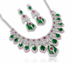 Cz Necklace 10585