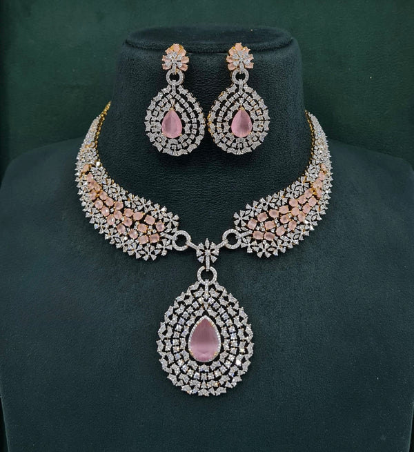 Cz Necklace 10099