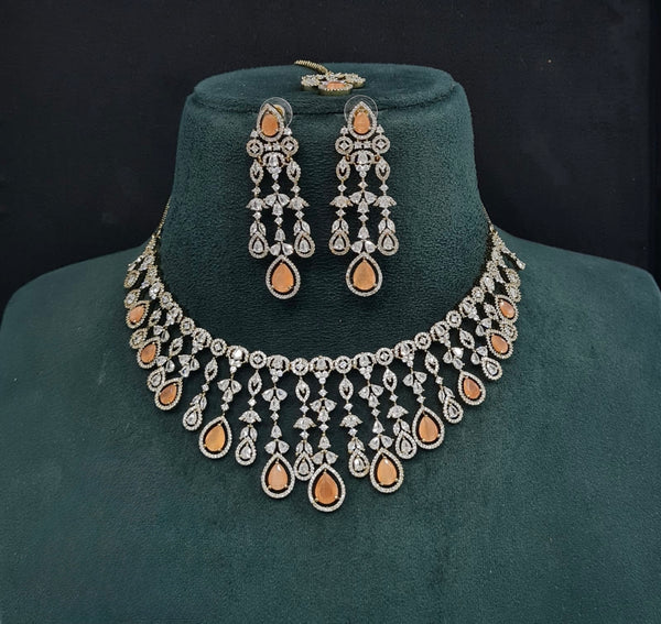 Cz Necklace 10259