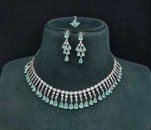 Cz Necklace 10258