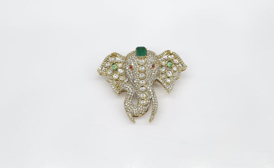 Kundan Brooch 07208