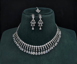 Cz Necklace 10258