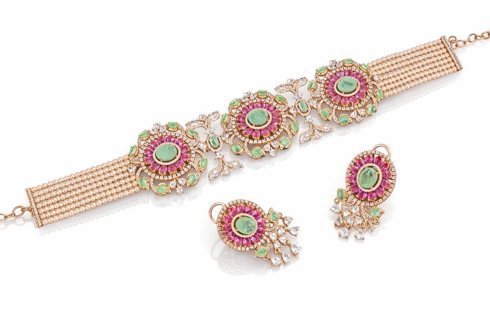Cz Necklace 09325