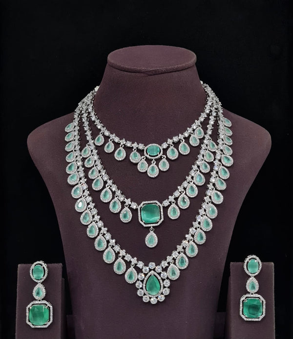 Cz Necklace 11427