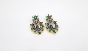 Ansa Earrings 11401 - KRISHNA'S SWETA JEWELLERY