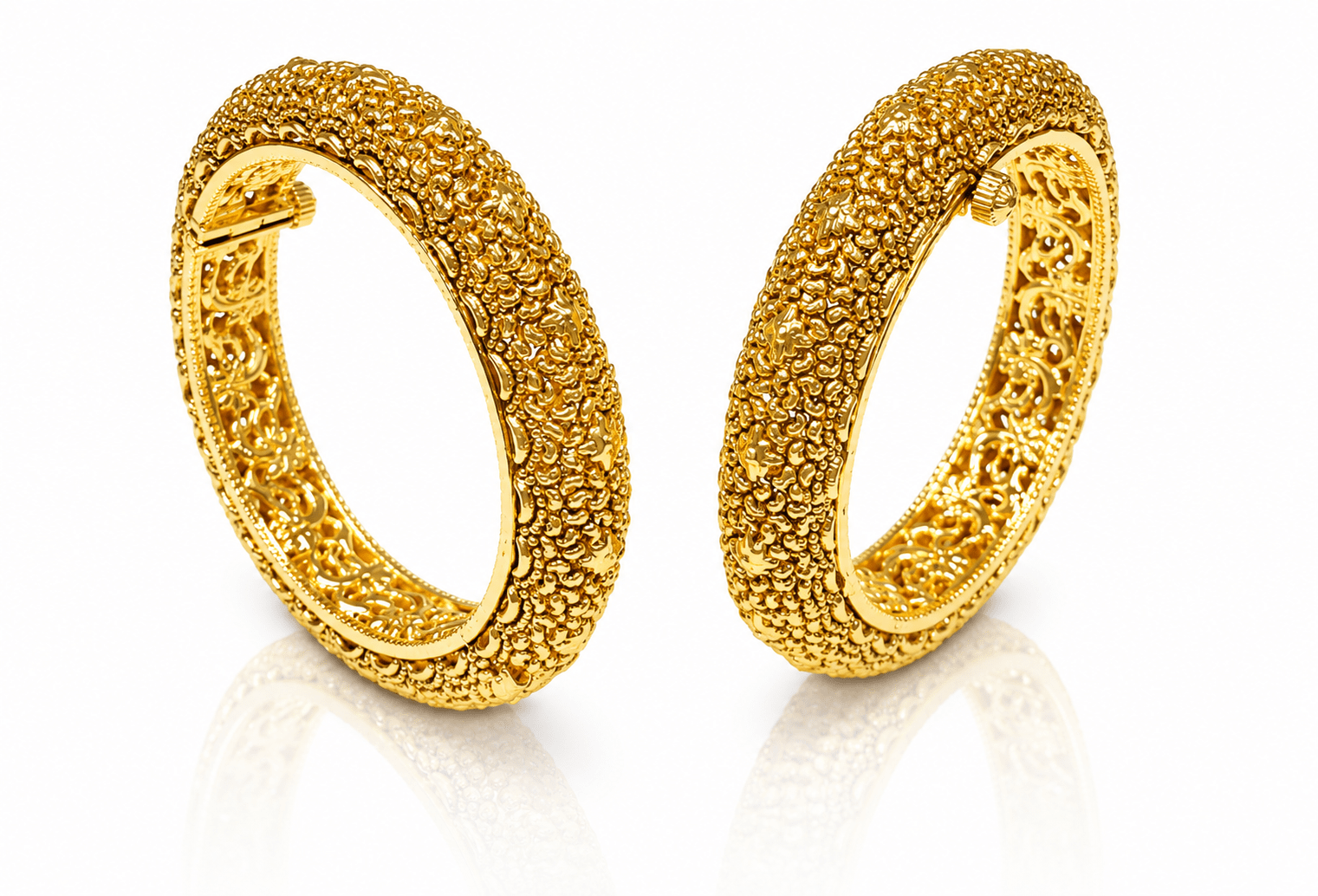 Antique bangles 01724 - KRISHNA'S SWETA JEWELLERY