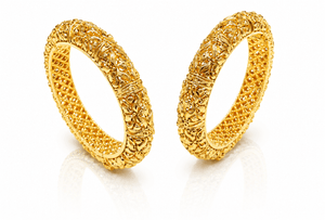 Antique bangles 01729 - KRISHNA'S SWETA JEWELLERY