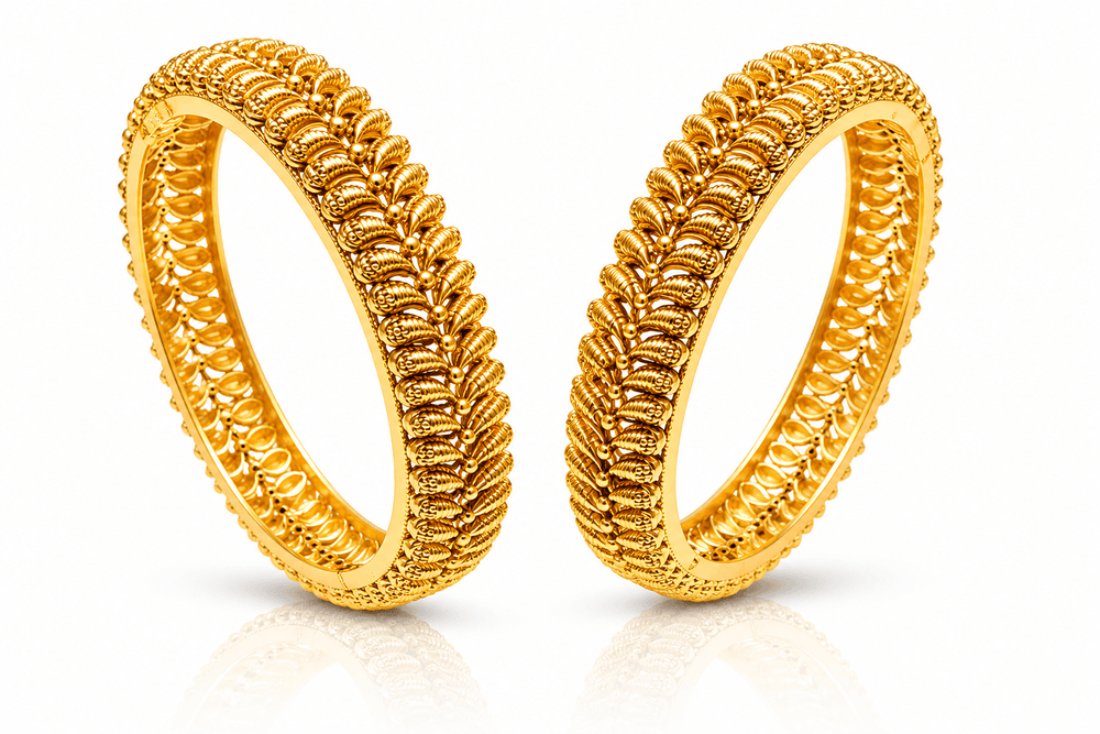Antique Bangles 02285 - KRISHNA'S SWETA JEWELLERY