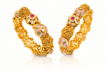 Antique Bangles 03168 - KRISHNA'S SWETA JEWELLERY