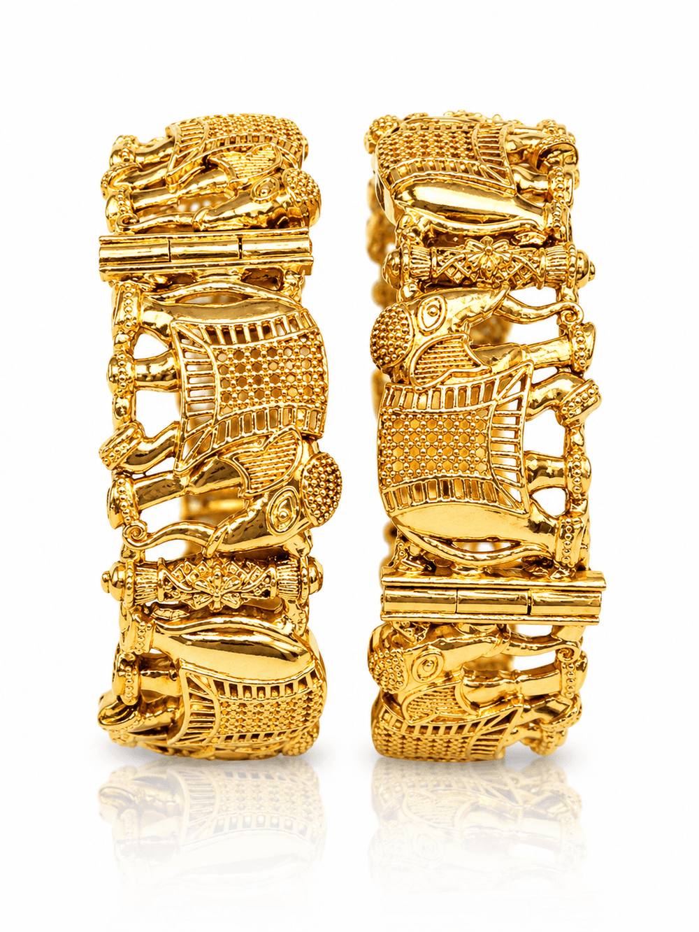 Antique Bangles 03330 - KRISHNA'S SWETA JEWELLERY