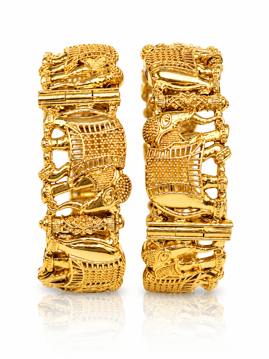 Antique Bangles 03330 - KRISHNA'S SWETA JEWELLERY